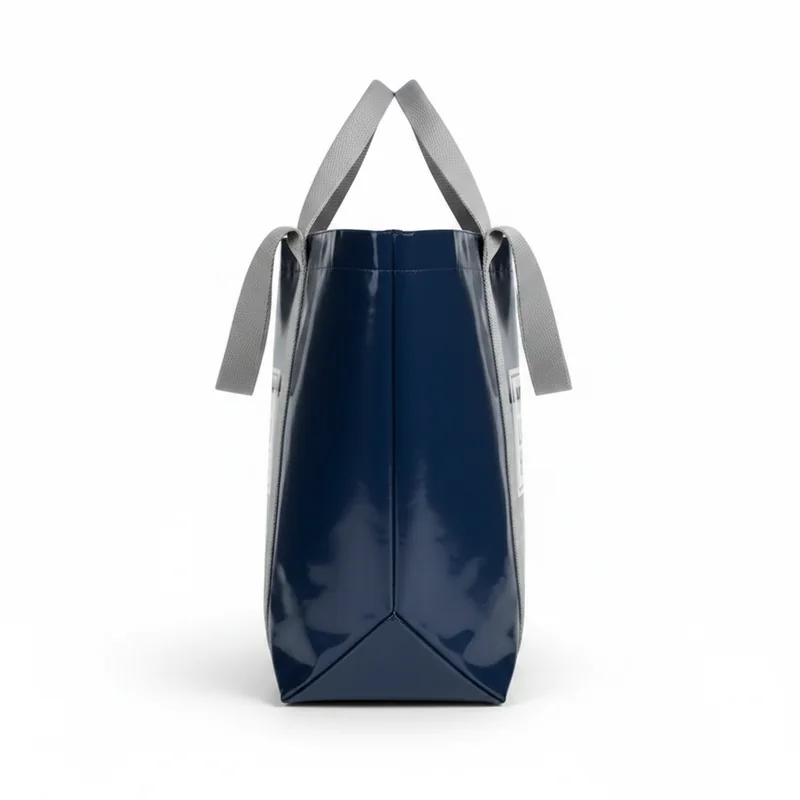 Peak Performance Laminated Shopping Tote 3