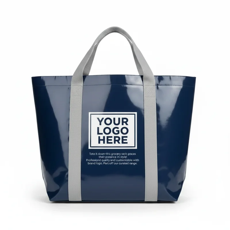 Peak Performance Laminated Shopping Tote 4