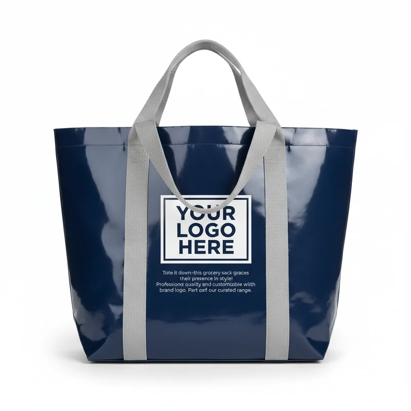 Peak Performance Laminated Shopping Tote