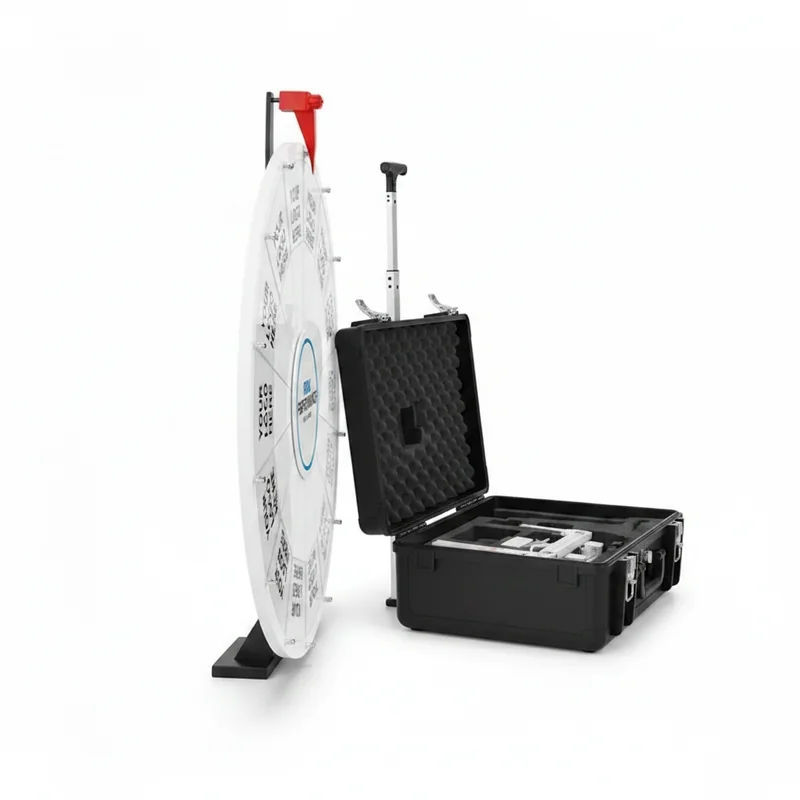 Peak Performance Prize Wheel with Hard Carrying Case 3