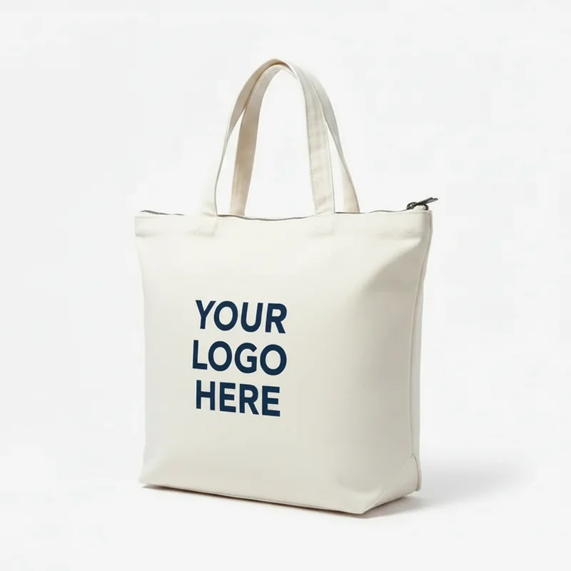 Peak Performance Signature Cotton 12 oz. Zippered Tote 2