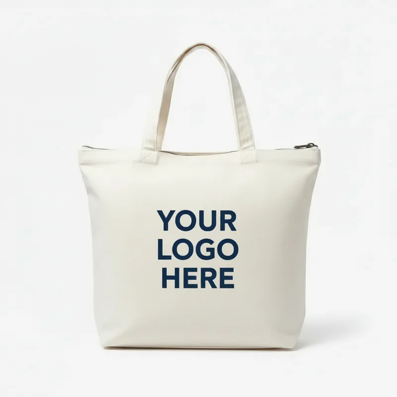 Peak Performance Signature Cotton 12 oz. Zippered Tote 4