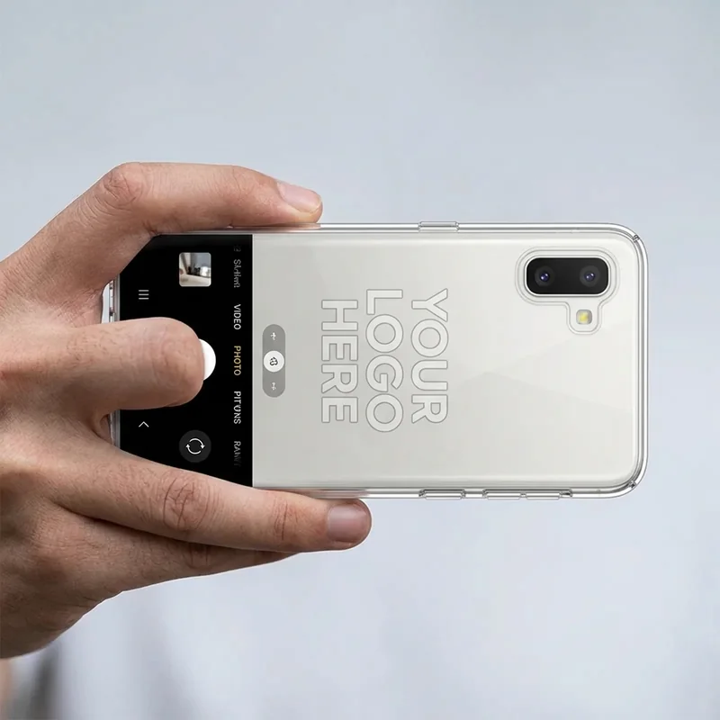 Funda para teléfono Samsung transparente 3