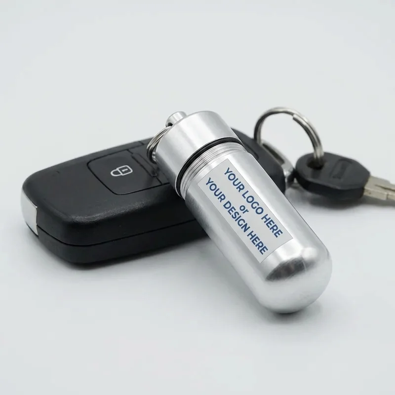 Pill Case Keychain 3