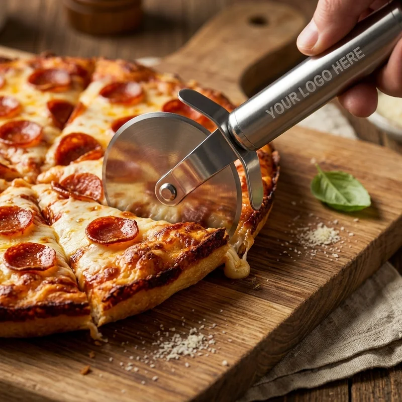 Pizzaschneider Rad Werbeartikel 3