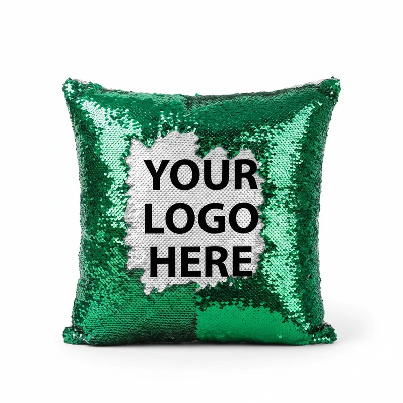 Reversible Sequin Pillow