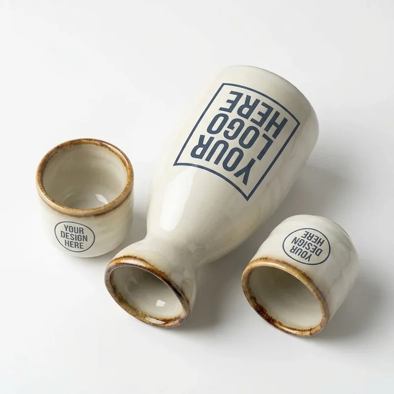 Ensemble à Sake en Céramique 2
