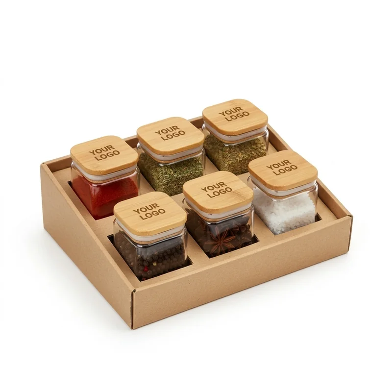 Gewürzglas Set 6er-Pack 2