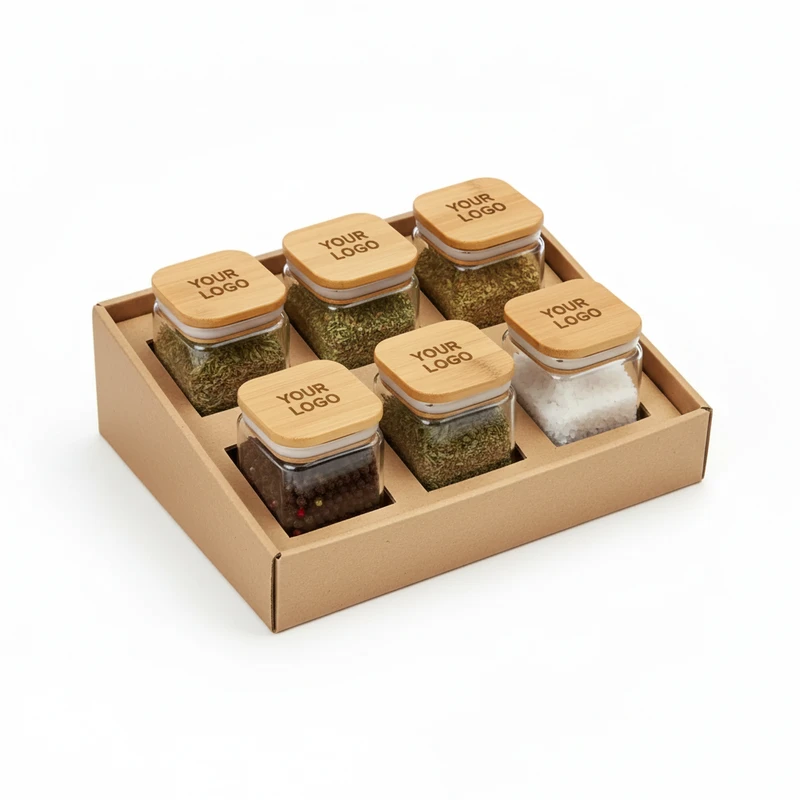 Spice Jar Set 6-Pack