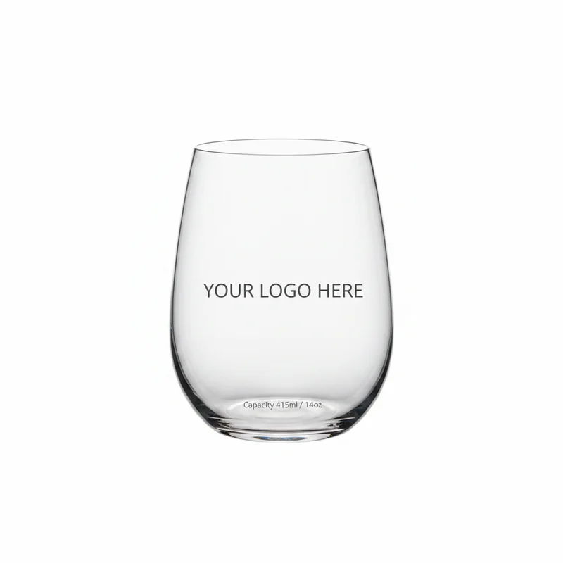 Stemless Egg Wine Tumbler 14oz