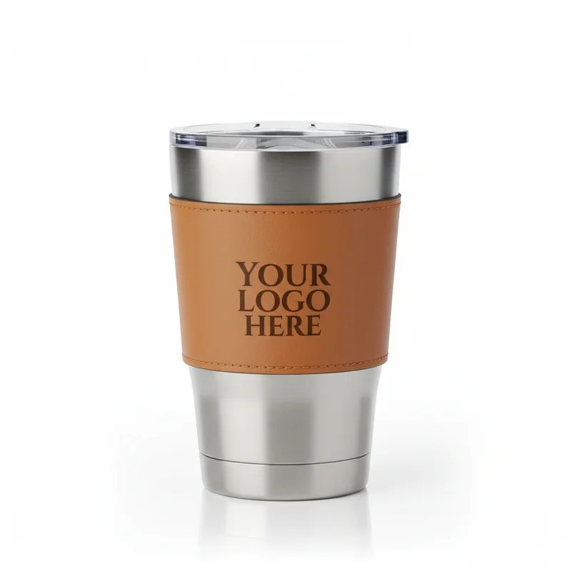 Summit 16oz Lederimitat-Hülle Becher
