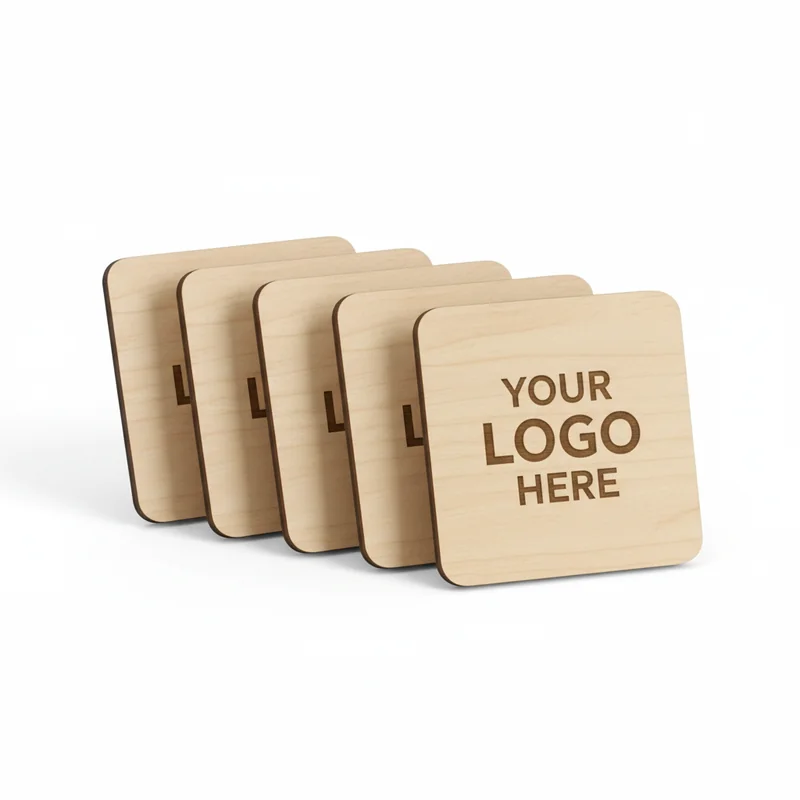 Summit 4-Pack Wooden Coasters