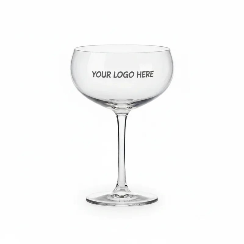 Summit 8oz Stemmed Coupe Glass 2