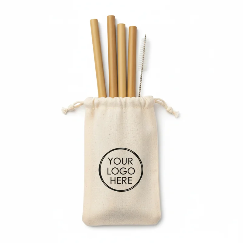 Summit Eco-Sip Bamboo Straw Set