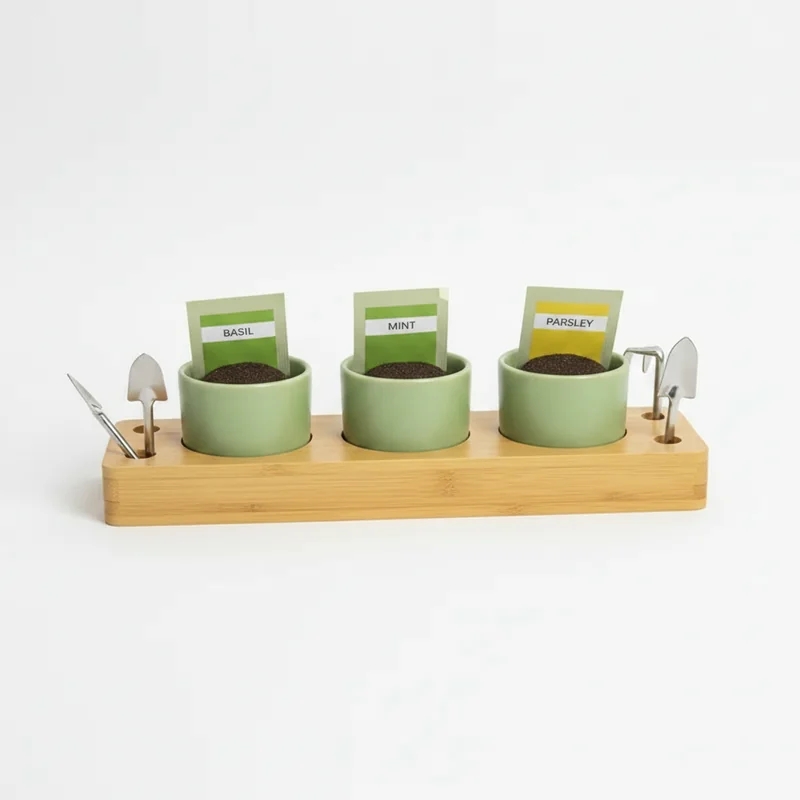 Ensemble de jardin d'herbes Summit 4
