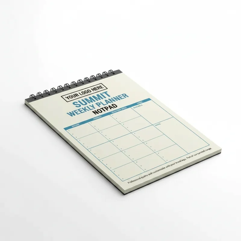 Summit Weekly Planner Notepad 3