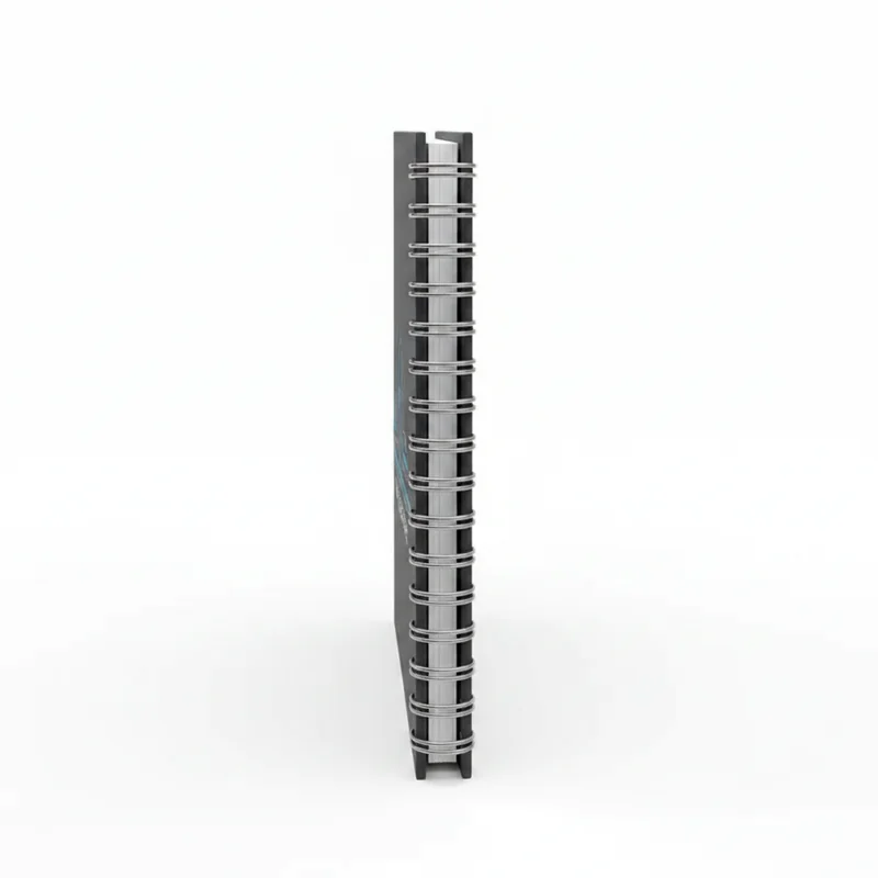 Urban Metro Spiral Curve Notitieboek 3