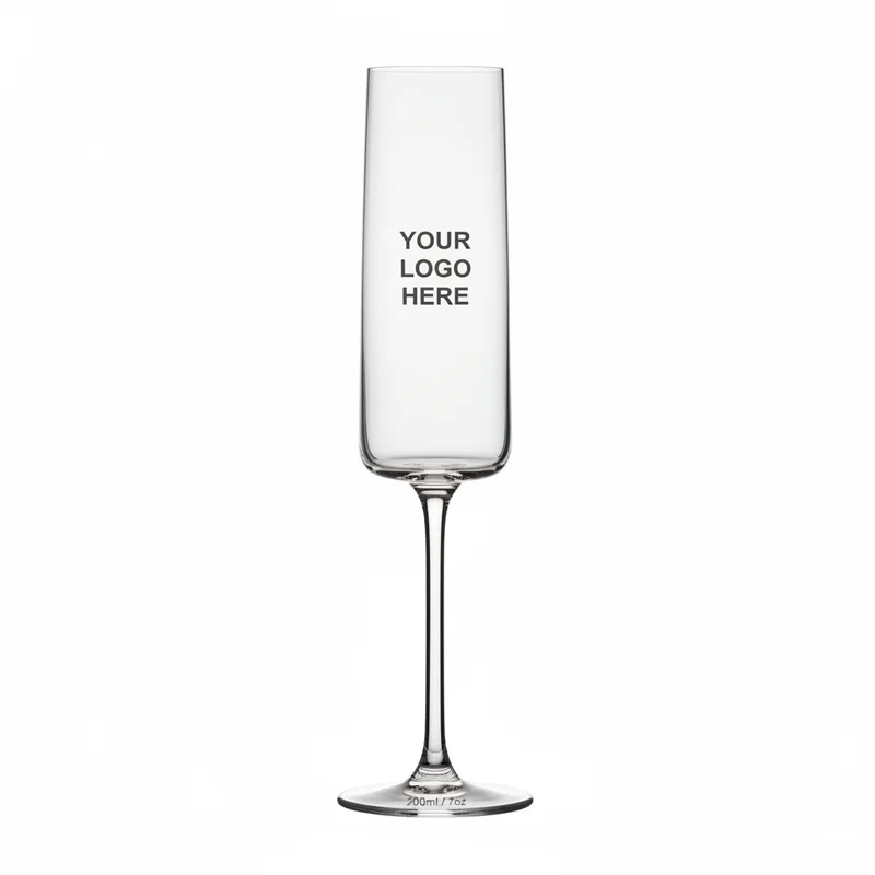 Wedding Crystal Champagne Flute 7oz