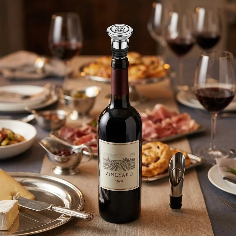 Tapón de vino personalizado 3