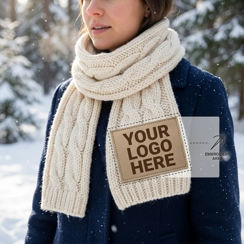 Knit Winter Scarf 3