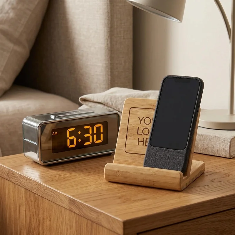 Wooden Phone Stand 3